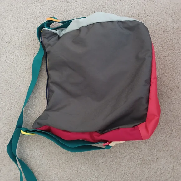 Cotopaxi Red/Teal/Grey Convertible Bag - Picture 2 of 10